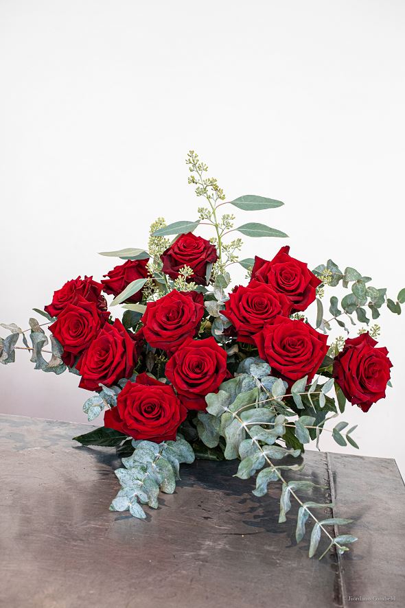 Bouquet de Roses Rouges Saint-Valentin - Dame Nature