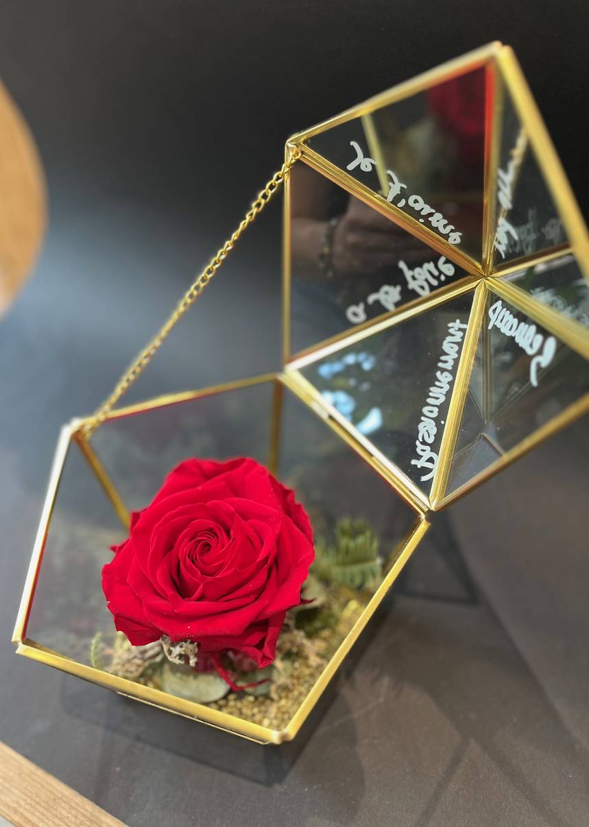 Rose éternelle – Boîte chapiteau – Image 6