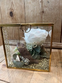 Rose éternelle en boîte carrée – Grand modèle – Image 4