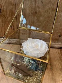 Rose éternelle en boîte carrée – Grand modèle – Image 5