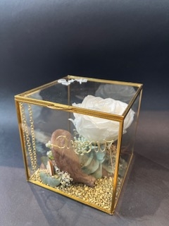 Rose éternelle en boîte carrée – Grand modèle – Image 7