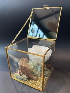 Rose éternelle en boîte carrée – Grand modèle – Image 8