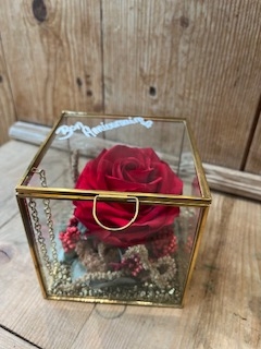 Rose éternelle en boîte carrée – modèle moyen – Image 4